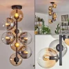 hofstein Plafonnier - Verre 15 cm Gastor Ambre, Clair, Fumé, 8 lumières* Lampes Modernes