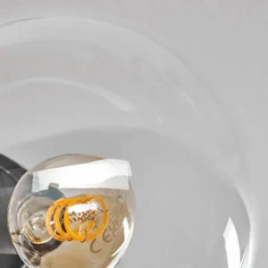 hofstein Plafonnier - Verre 15 cm Gastor Clair, 6 lumières* Lampes En Verre