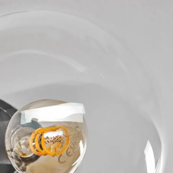 hofstein Plafonnier - Verre 15 cm Gastor Clair, 6 lumières* Lampes En Verre