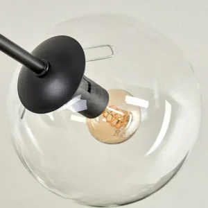 hofstein Plafonnier - Verre 15 cm Koyoto Clair, 6 lumières* Lampes En Verre