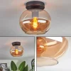 hofstein Plafonnier - Verre Apedo Ambre, 1 lumière* Lampes En Verre