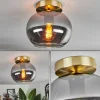 hofstein Plafonnier - Verre Apedo Laiton, 1 lumière* Lampes Modernes
