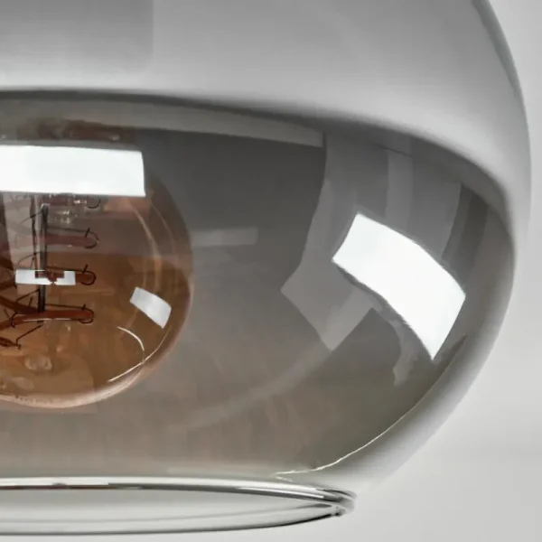 hofstein Plafonnier - Verre Apedo Laiton, 1 lumière* Lampes Modernes