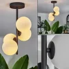 hofstein Plafonnier - Verre Chehalis Blanc, 4 lumières* Lampes En Verre