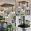 hofstein Plafonnier - Verre Chehalis Clair, 5 lumières* Lampes En Verre