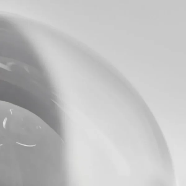 hofstein Plafonnier - Verre Chehalis Clair, Fumé, 4 lumières* Lampes Modernes