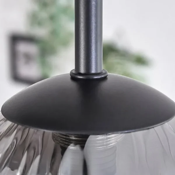 hofstein Plafonnier - Verre Chehalis Fumé, 5 lumières* Lampes Modernes