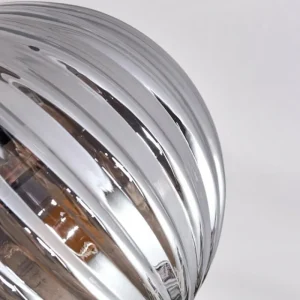 hofstein Plafonnier - Verre Chehalis Fumé, 5 lumières* Lampes Modernes