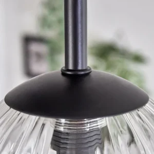 hofstein Plafonnier - Verre Chehalis Clair, 5 lumières* Lampes En Verre