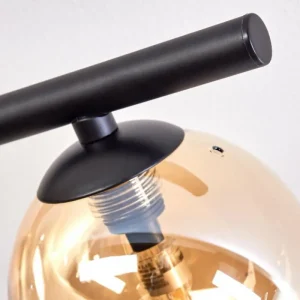 hofstein Plafonnier - Verre Chehalis Ambre, 5 lumières* Lampes En Verre