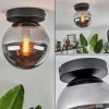 hofstein Plafonnier - Verre Gastor Fumé, 1 lumière* Lampes Modernes