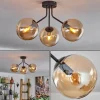 hofstein Plafonnier - Verre Gastor Ambre, 3 lumières* Lampes En Verre