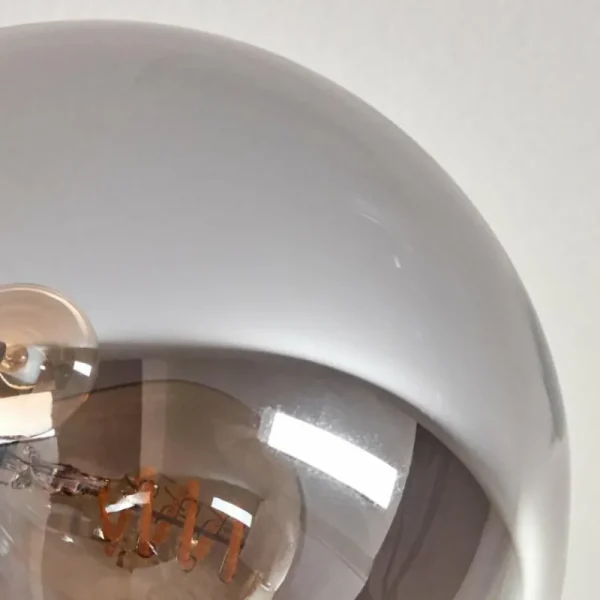 hofstein Plafonnier - Verre Gastor Ambre, Fumé, 7 lumières* Lampes Modernes