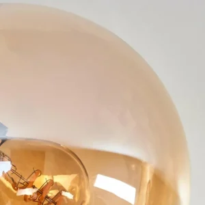 hofstein Plafonnier - Verre Gastor Ambre, 3 lumières* Lampes En Verre