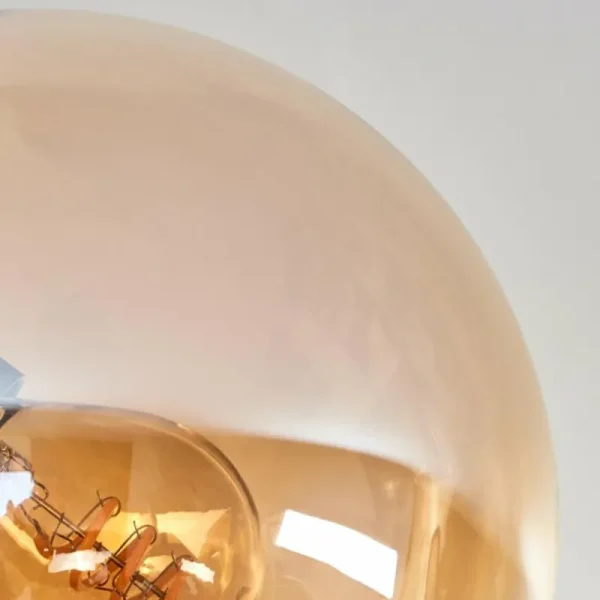 hofstein Plafonnier - Verre Gastor Ambre, 3 lumières* Lampes En Verre