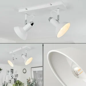 hofstein Plafonnier Vouzy Blanc, 2 lumières* Lampes Modernes