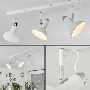 hofstein Plafonnier Vouzy Blanc, 3 lumières* Lampes Modernes