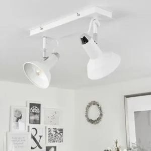 hofstein Plafonnier Vouzy Blanc, 2 lumières* Lampes Modernes