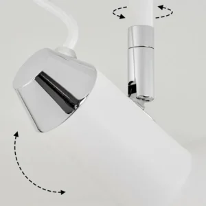 hofstein Plafonnier Vouzy Blanc, 3 lumières* Lampes Modernes
