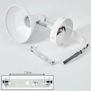 hofstein Plafonnier Vouzy Blanc, 1 lumière* Lampes Modernes