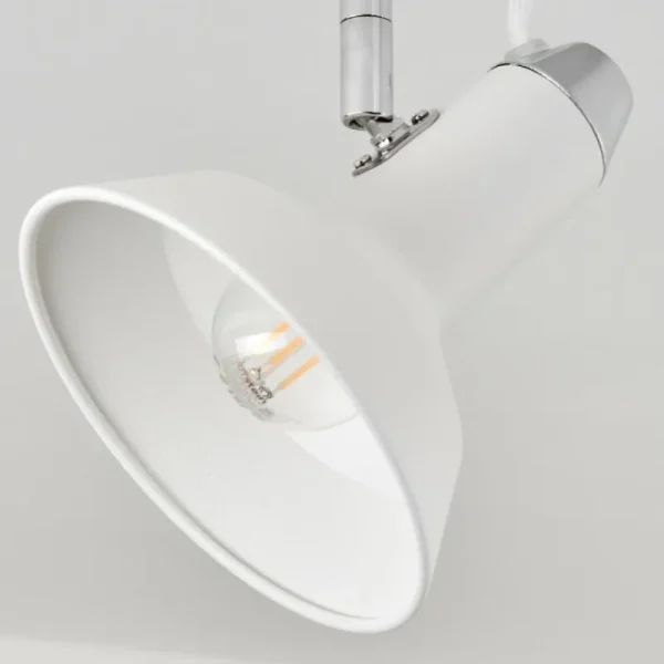 hofstein Plafonnier Vouzy Blanc, 2 lumières* Lampes Modernes
