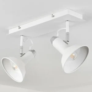 hofstein Plafonnier Vouzy Blanc, 2 lumières* Lampes Modernes