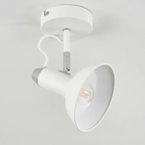 hofstein Plafonnier Vouzy Blanc, 1 lumière* Lampes Modernes