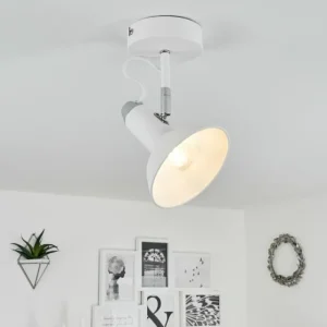 hofstein Plafonnier Vouzy Blanc, 1 lumière* Lampes Modernes