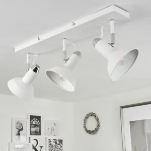 hofstein Plafonnier Vouzy Blanc, 3 lumières* Lampes Modernes