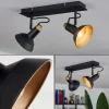 hofstein Plafonnier Vouzy Noir, 2 lumières* Lampes Modernes
