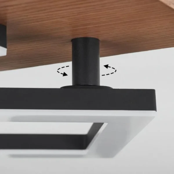hofstein Plafonnier Walschbronn LED Écru, 1 lumière* Lampes Modernes