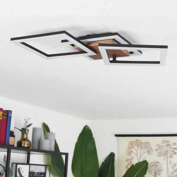 hofstein Plafonnier Walschbronn LED Écru, 1 lumière* Lampes Modernes