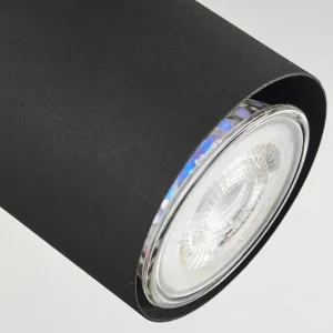 hofstein Plafonnier Zuoz Laiton, Noir, 4 lumières* Lampes Modernes