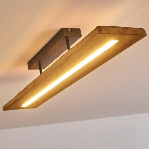 hofstein Plafonnier Adak LED Gris, 1 lumière* Lampes Modernes