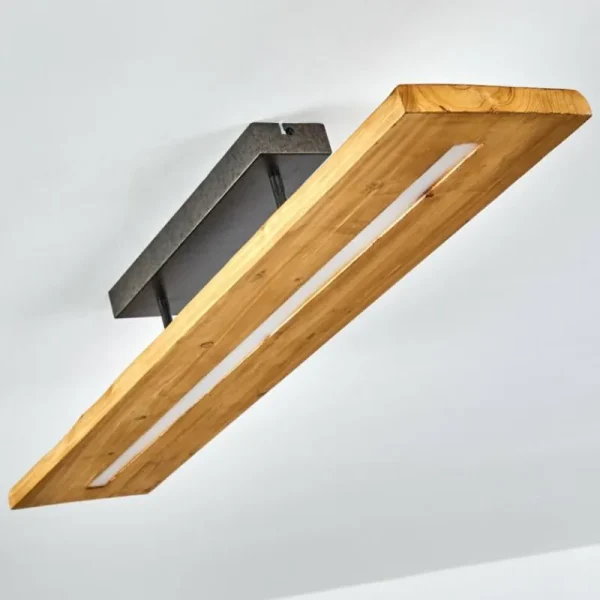 hofstein Plafonnier Adak LED Gris, 1 lumière* Lampes Modernes