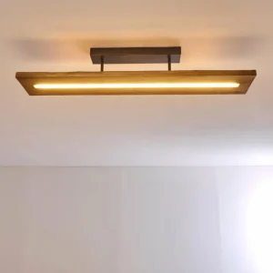 hofstein Plafonnier Adak LED Gris, 1 lumière* Lampes Modernes