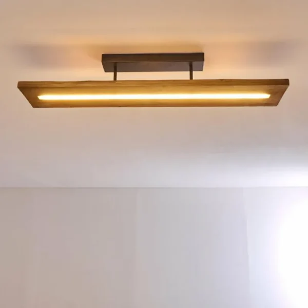 hofstein Plafonnier Adak LED Gris, 1 lumière* Lampes Modernes