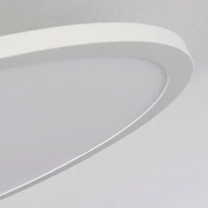 hofstein Plafonnier Ailik LED Blanc, 1 lumière, Télécommandes* Lampes Modernes
