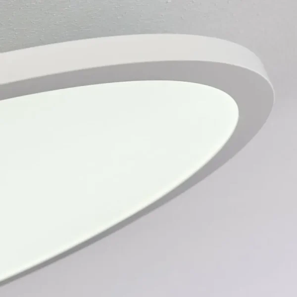 hofstein Plafonnier Ailik LED Blanc, 1 lumière, Télécommandes* Lampes Modernes
