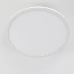hofstein Plafonnier Ailik LED Blanc, 1 lumière, Télécommandes* Lampes Modernes