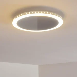 hofstein Plafonnier Aitrach LED Argenté, 1 lumière* Lampes Modernes