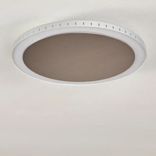 hofstein Plafonnier Aitrach LED Argenté, 1 lumière* Lampes Modernes