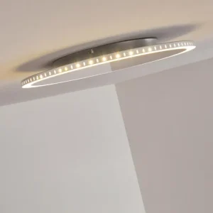 hofstein Plafonnier Aitrach LED Argenté, Blanc, 1 lumière* Lampes Modernes