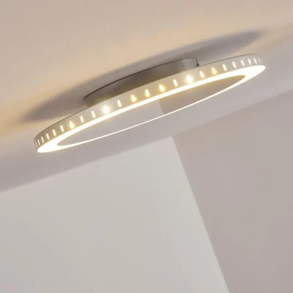 hofstein Plafonnier Aitrach LED Argenté, 1 lumière* Lampes Modernes