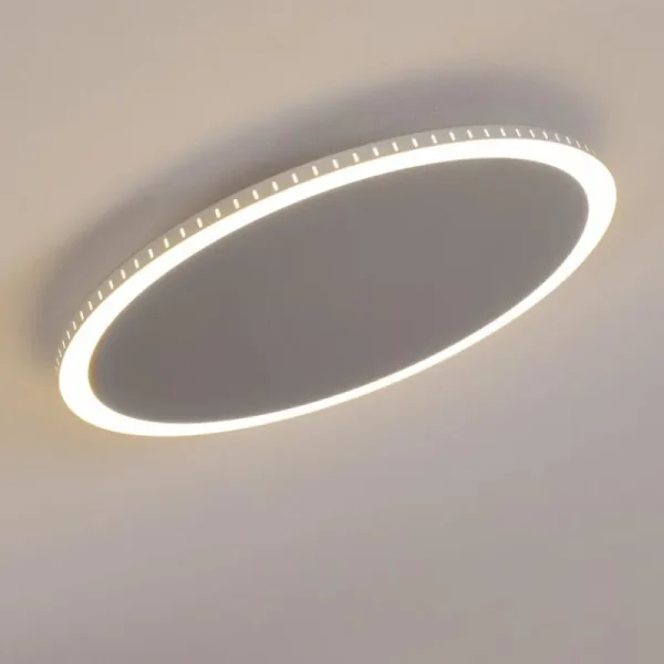 hofstein Plafonnier Aitrach LED Argenté, Blanc, 1 lumière* Lampes Modernes