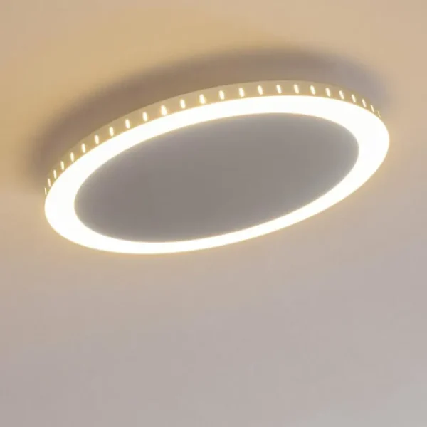 hofstein Plafonnier Aitrach LED Argenté, 1 lumière* Lampes Modernes