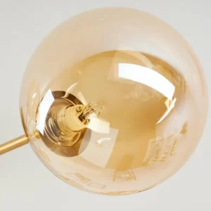 hofstein Plafonnier Alden Laiton, 8 lumières* Lampes En Verre