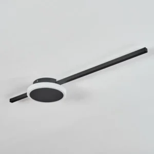 hofstein Plafonnier Amdal LED Noir, 2 lumières* Lampes Modernes