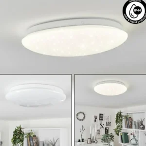 hofstein Plafonnier Antigo Blanc, 1 lumière* Lampes Modernes