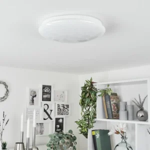 hofstein Plafonnier Antigo Blanc, 1 lumière* Lampes Modernes